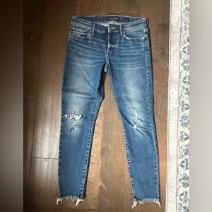 Lucky Brand skinny ankle jeans, size 4/27